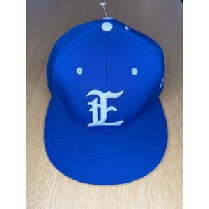 NWT The Game Pro Hat L GP521 Fitted Royal Blue Embroidered E LGM "Lets Go Mets"?